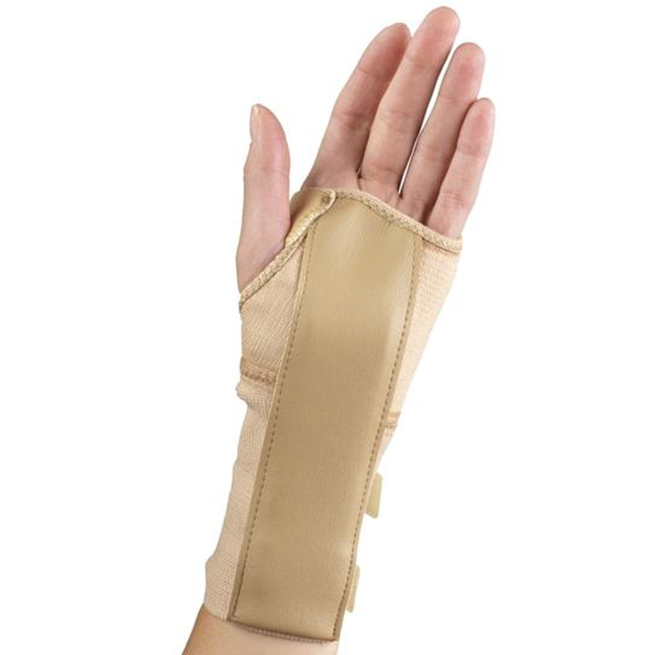 Elastic Cock-Up Wrist Splint - Beige (LT or RT) XS-S-M-L-XL (C-33)