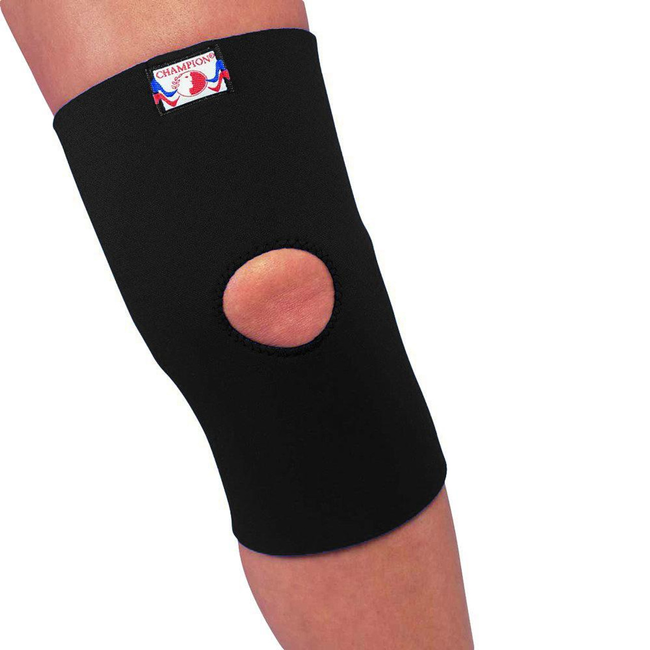 Champion C-306 Sports Knee Sleeve - Black S-M-L-XL-2XL-3XL (C-306)