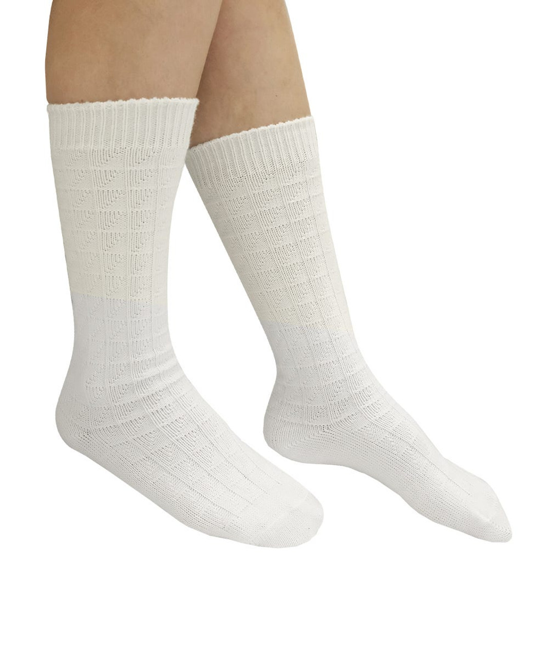 Silverts SV19030 3 Pack Womens Warm Winter Orlon Socks White, Size=OS, SV19030-SV39-OS