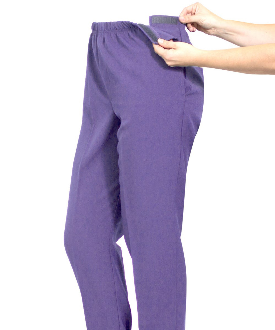 Silverts SV23050 Women's Easy Access Pants Purple Haze, Size=M, SV23050-SV260-M