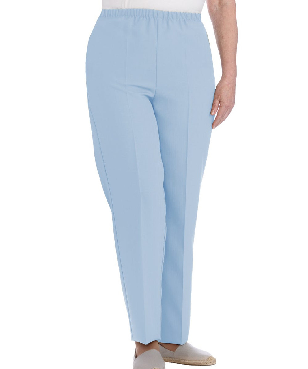 Silverts SV23220 Womens Open Back Wheelchair Pants Powder Blue, Size=3XL, SV23220-S50873-3XL