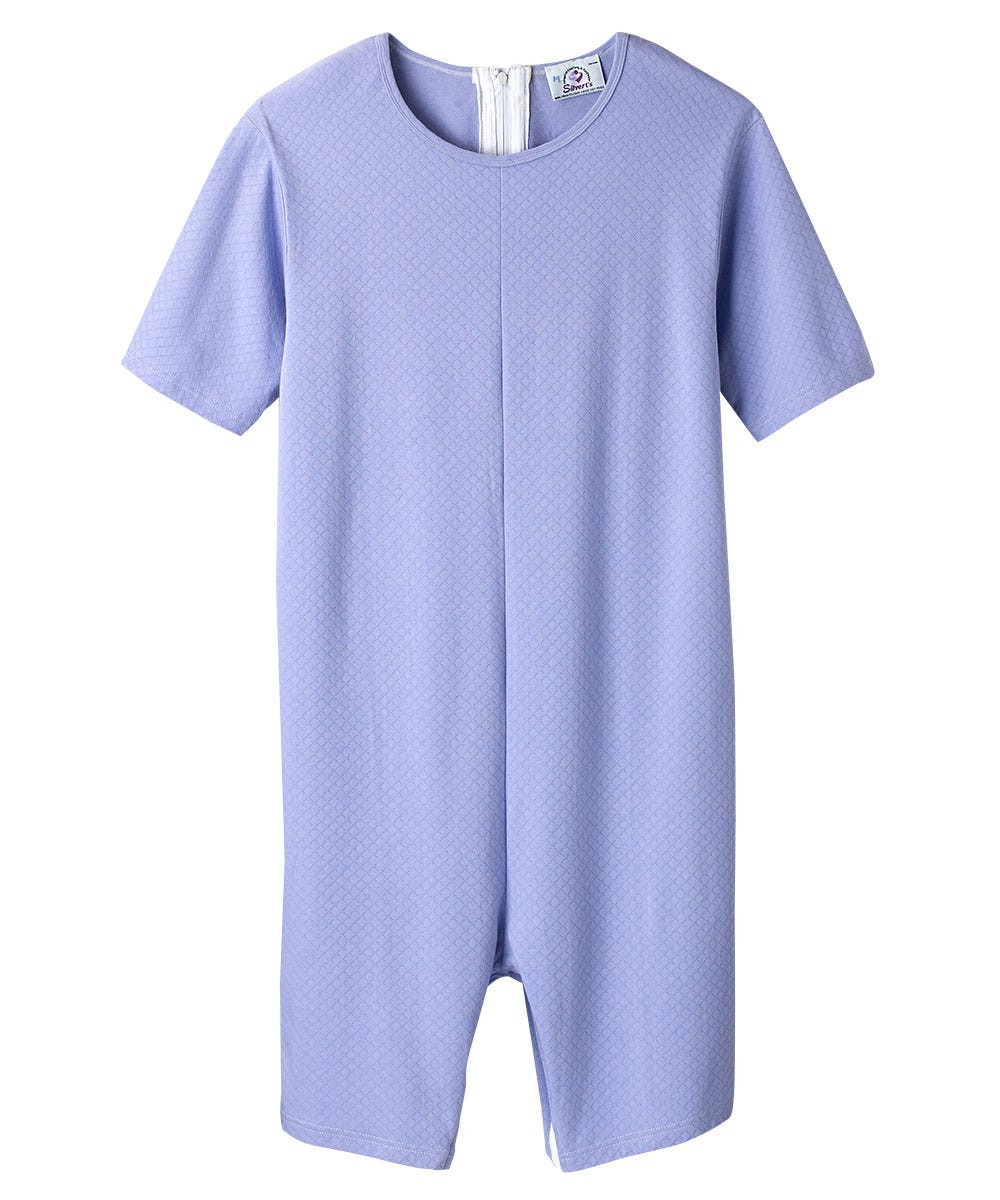 Silverts SV23360 Dementia & Alzheimer's Clothing Dignity Jumpsuit Soft Mauve, Size=3XL, SV23360-SV1076-3XL