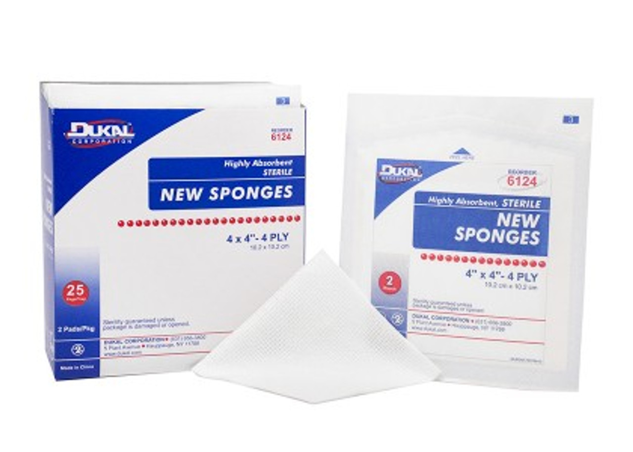 Dukal 6124CS Elastic bandage, 4" wide (pkg of 10)(6124CS)