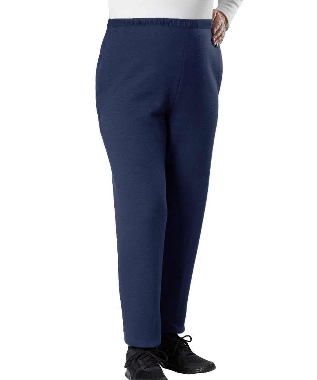 Silverts SV24000 Adaptive Track Pants for Women Navy, Size=3XL, SV24000-SV3-3XL