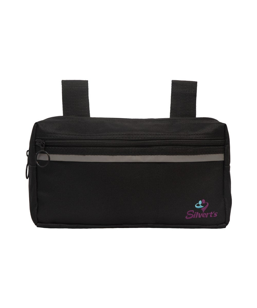Silverts SV30150 Unisex Walker / Wheelchair Bags/ Bedside Rail Pouch Black, Size=OS, SV30150-SV2-OS