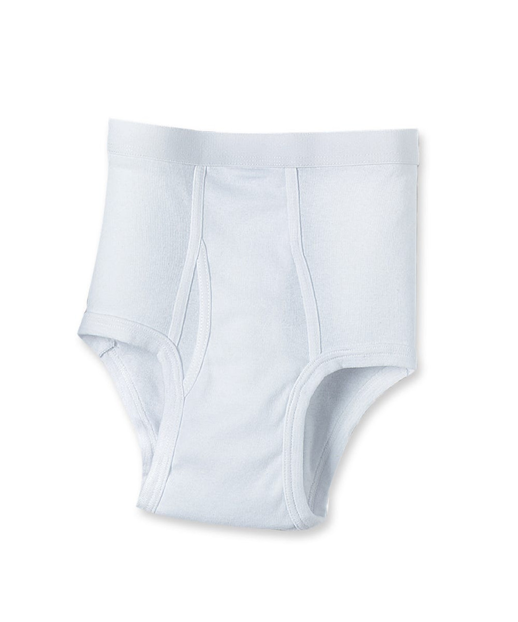 Silverts SV50250 Mens Conventional Cotton Briefs White, Size=2XL, SV50250-SV39-2XL