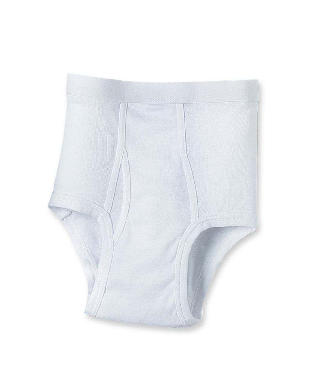 Silverts SV50250 Mens Conventional Cotton Briefs White, Size=S, SV50250-SV39-S