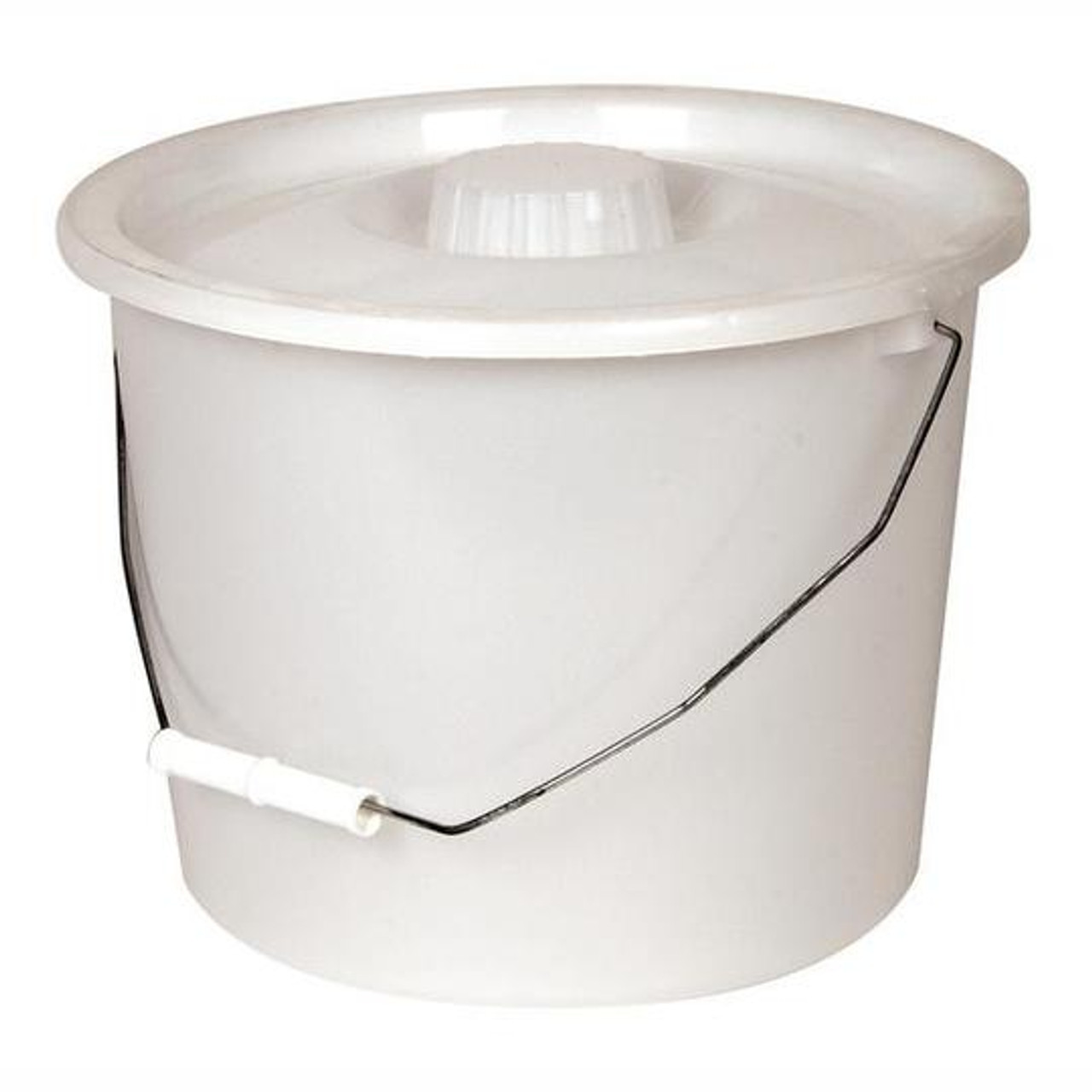 511501 Lid only for commode pail, white (511501)