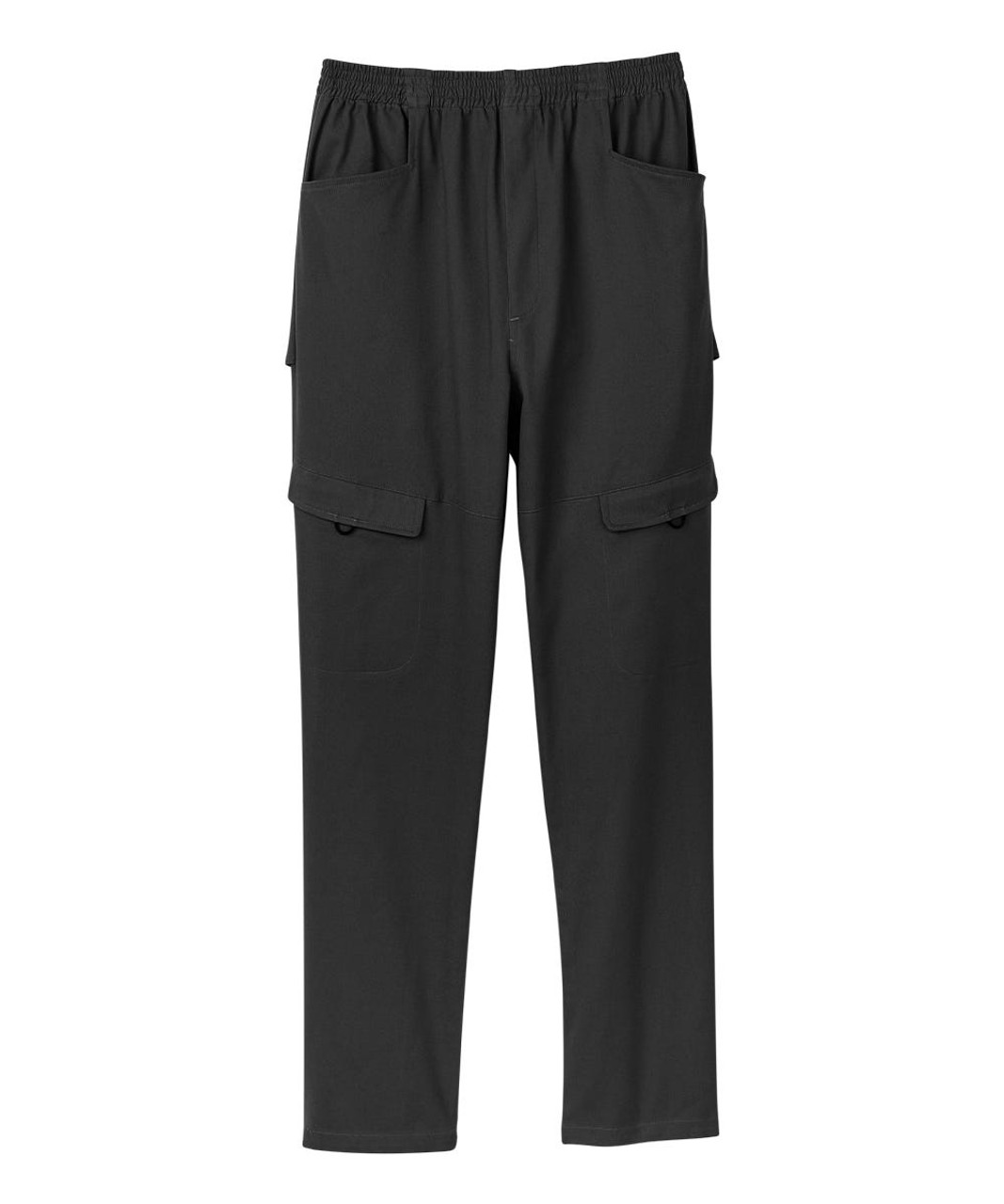 Silverts SV035 Senior Men's Open Back Adaptive Cargo Pant Black, Size=3XL, SV035-SV2-3XL