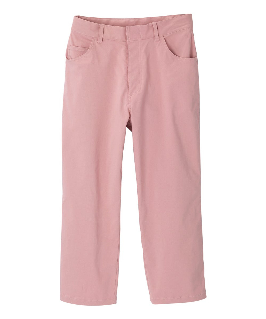 Silverts SV039 Senior Women's Magnetic Front Fly Adaptive Capri Blush Pink , Size=S, SV039-SV2032-S