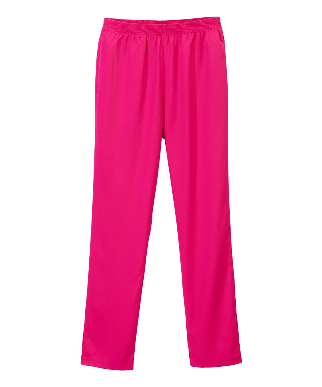 Silverts SV13100 Women's Pull On Pants - Senior Women's Pull-on Petite Gabardine Pant Extreme Pink, Size=12P, SV13100-EXPK-12P