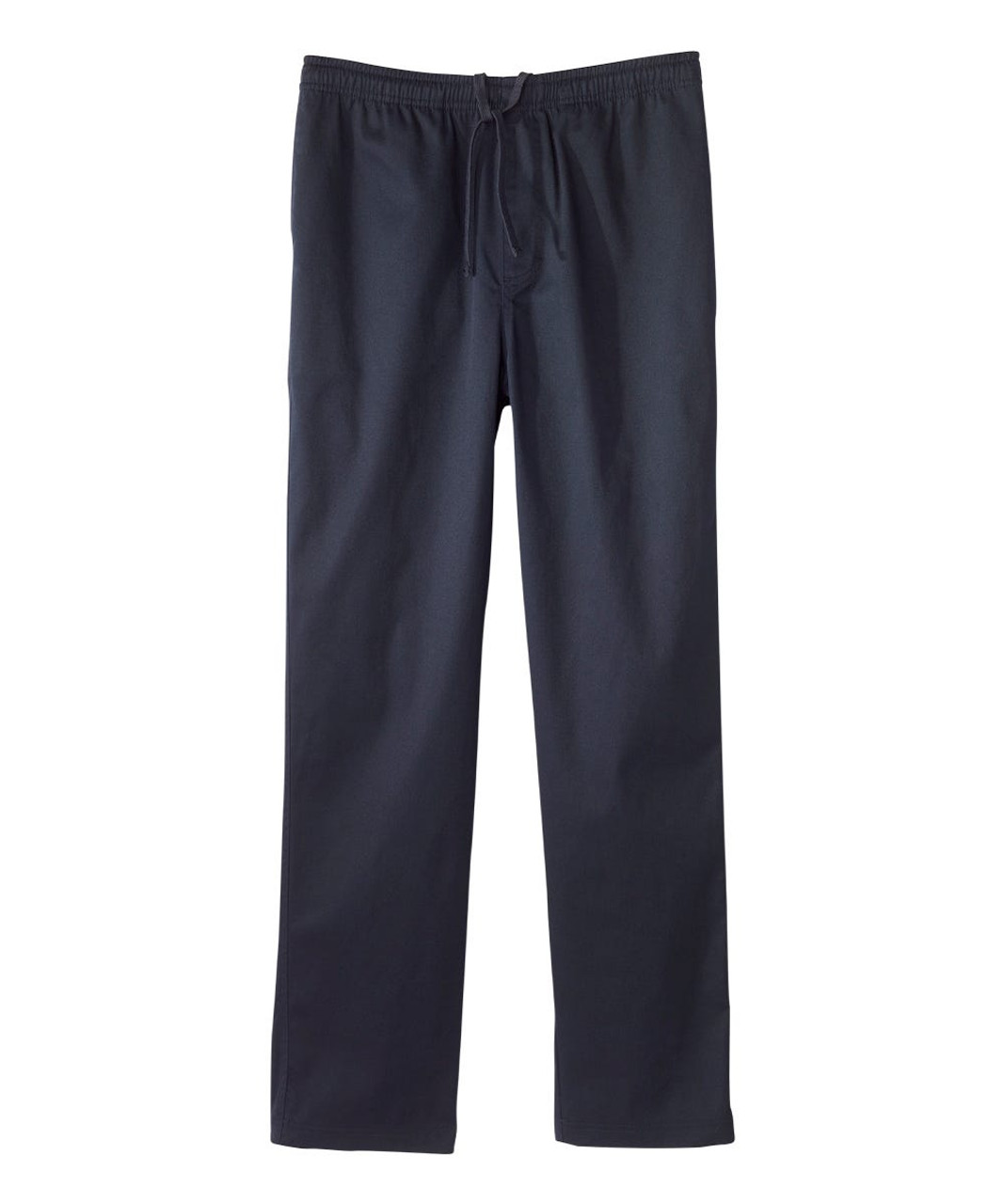 Silverts SV50790 Regular Mens Cotton Elastic Waist Pant Dark Navy, Size=XL, SV50790-DNVY-XL