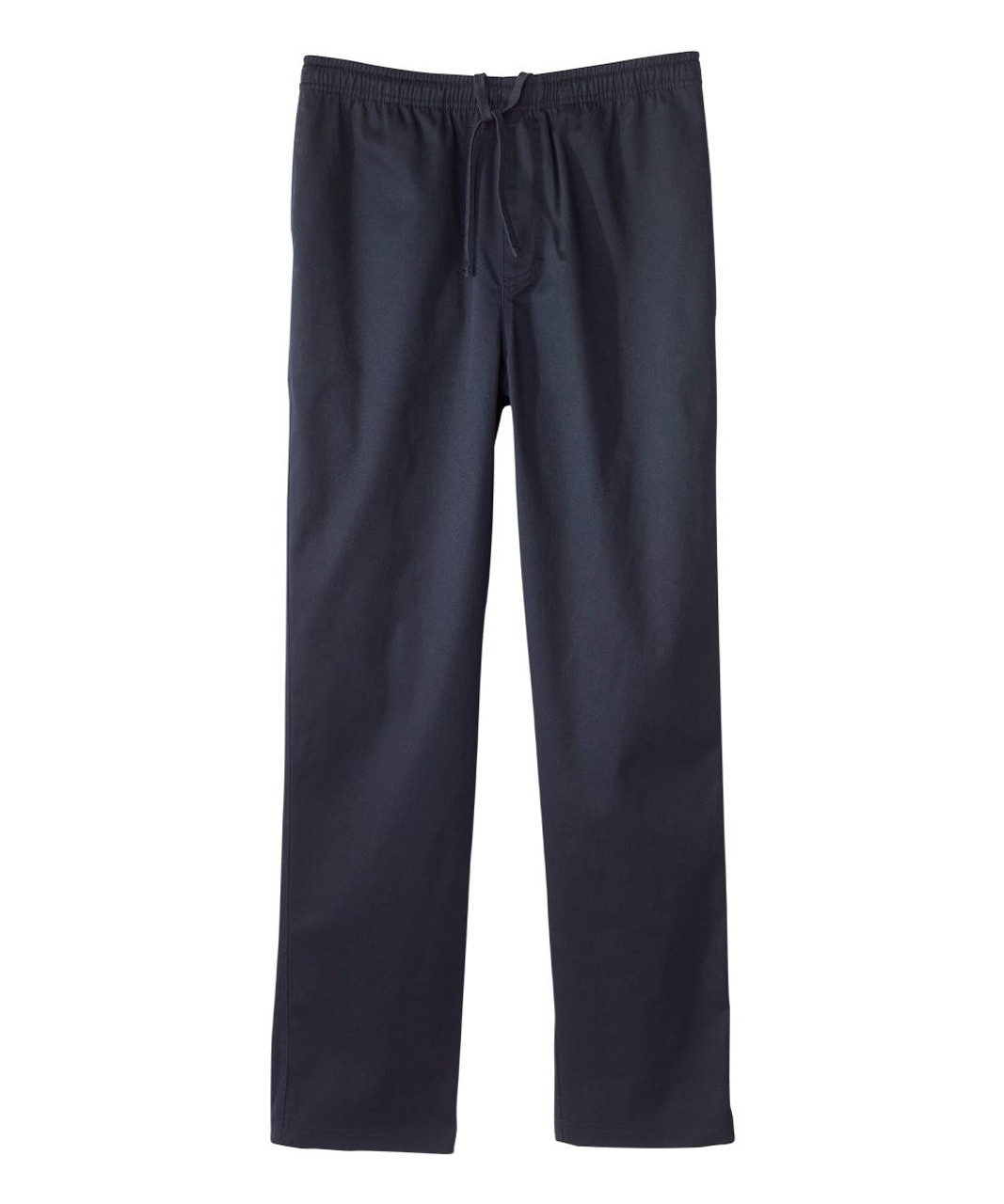 Silverts SV50790 Regular Mens Cotton Elastic Waist Pant Dark Navy, Size=2XL, SV50790-DNVY-2XL