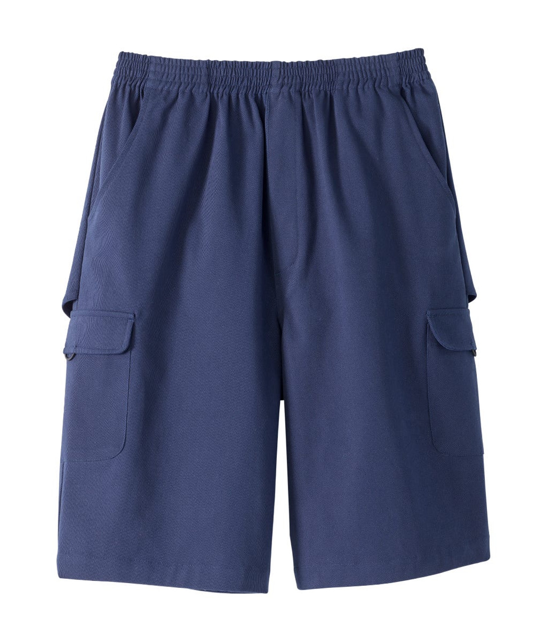 Silverts SV036 Senior Men's Open Back Adaptive Cargo Short Indigo, Size=3XL, SV036-SV773-3XL