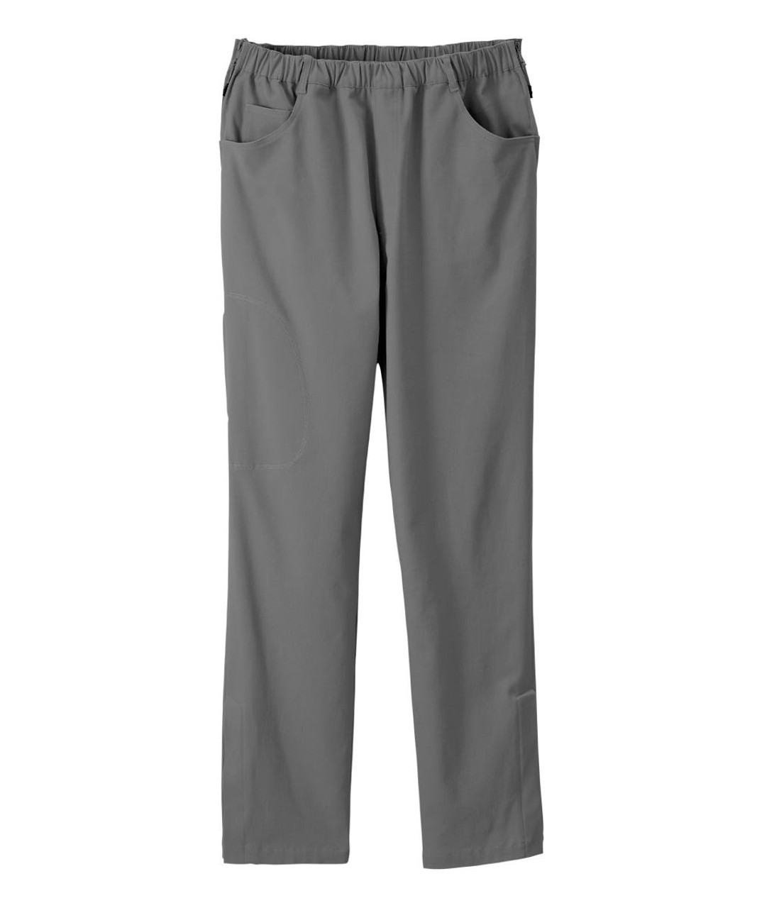Silverts SV044 Senior Men's Side Zip Adaptive Pant Grey, Size=2XL, SV044-SV18-2XL