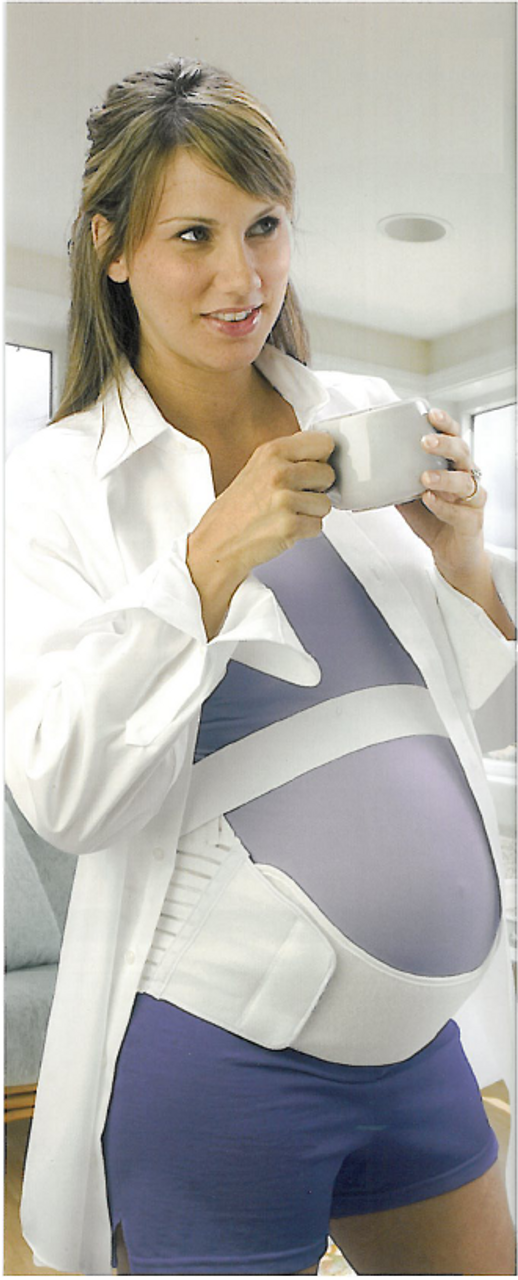 LOVING COMFORT MATERNITY SUPPORT WHITE - MED, 0230 WHI MD