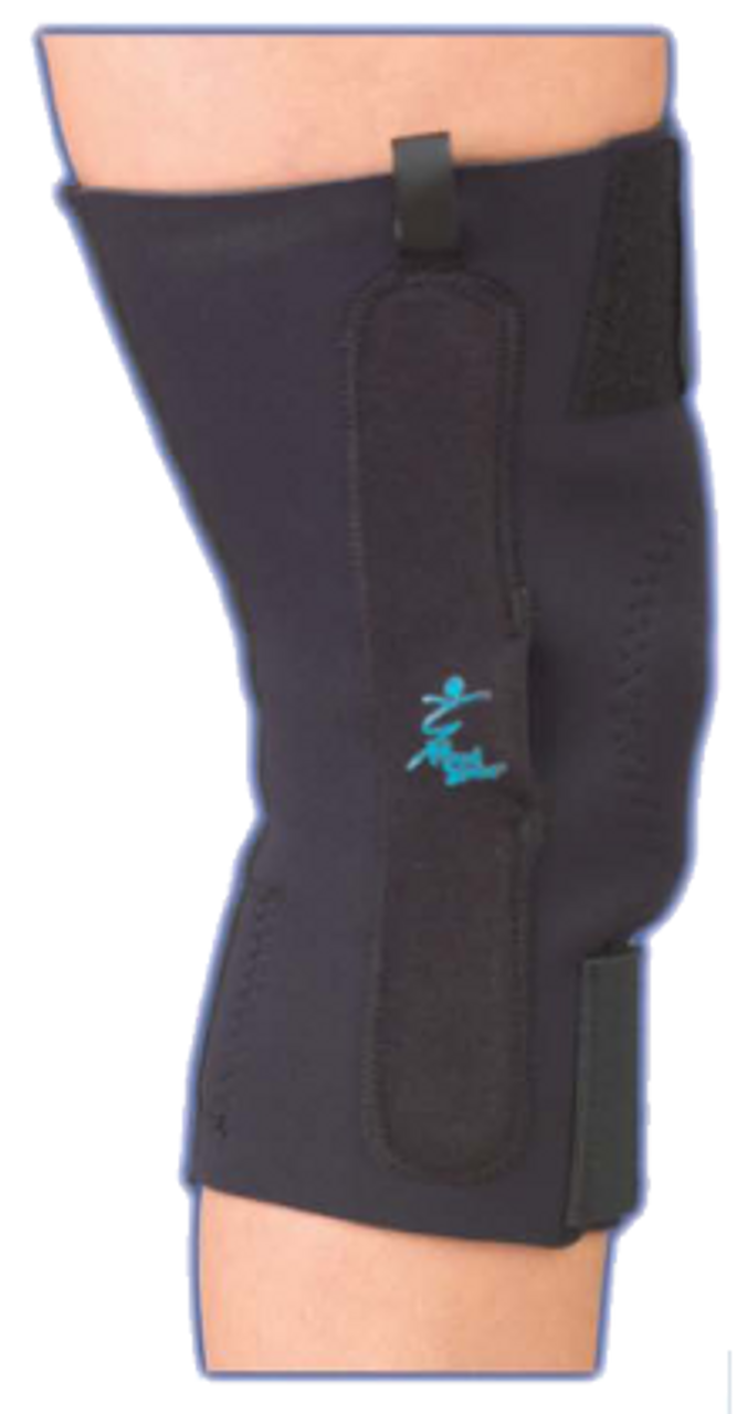 KS Ρ KNEE SUPPORT WITH PL STIC HINGES MED (NEOPRENE), 117094