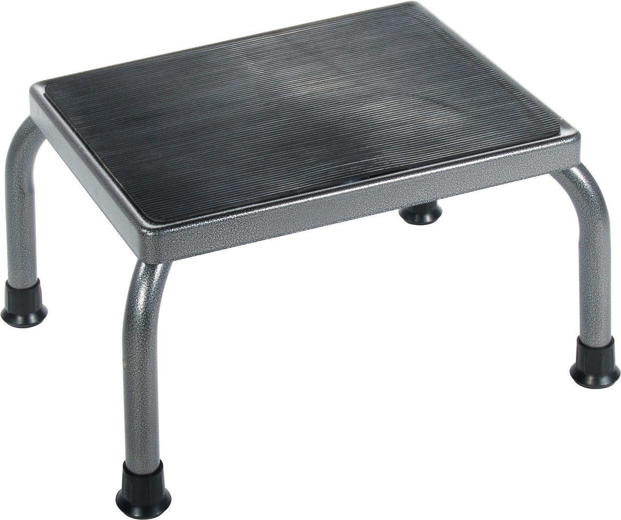 Foot stool with Non Skid Rubber Platform (13030-1SV) (13030-1SV)