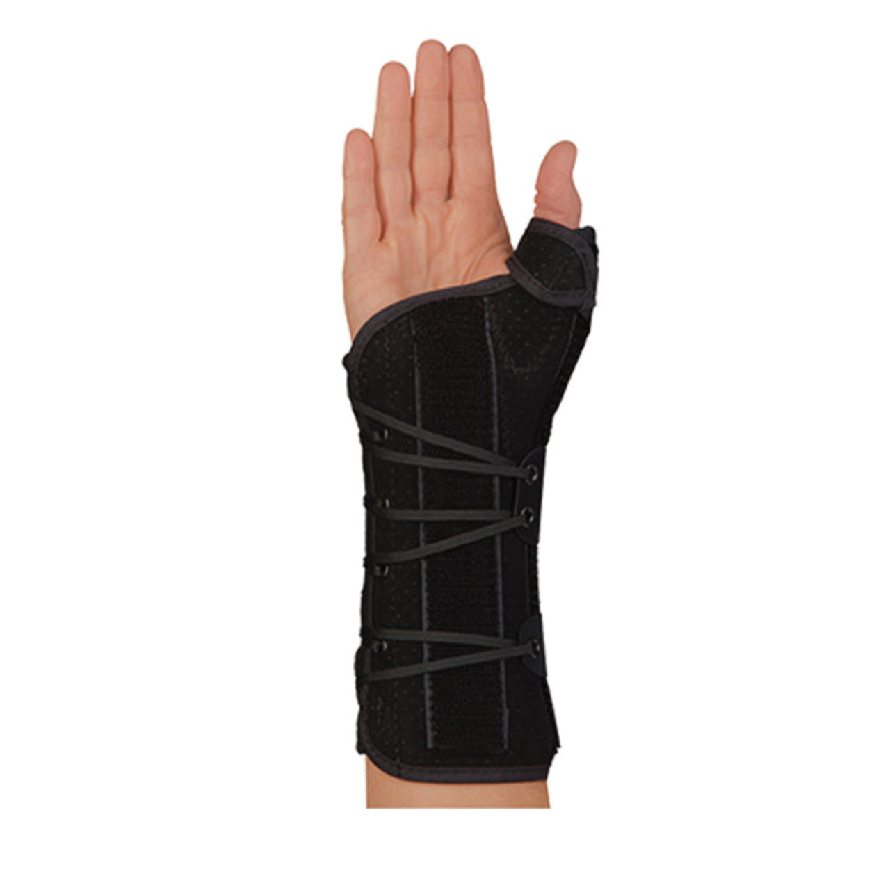 RYNO LACER II WRIST/THUMB LONG BLACK - RIGHT MED, 223724
