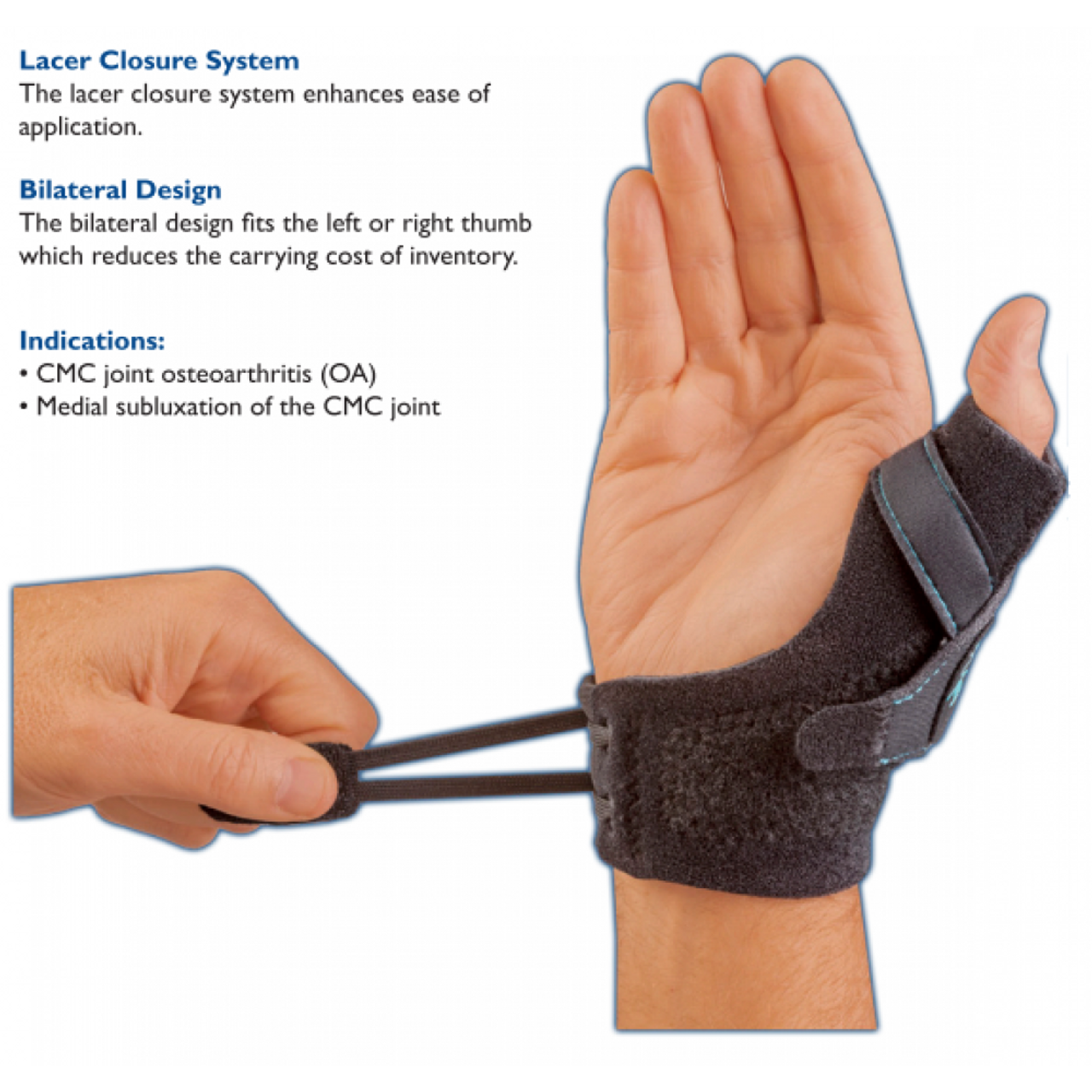 CMC-X LACER THUMB STABILIZER - SMALL, 224472