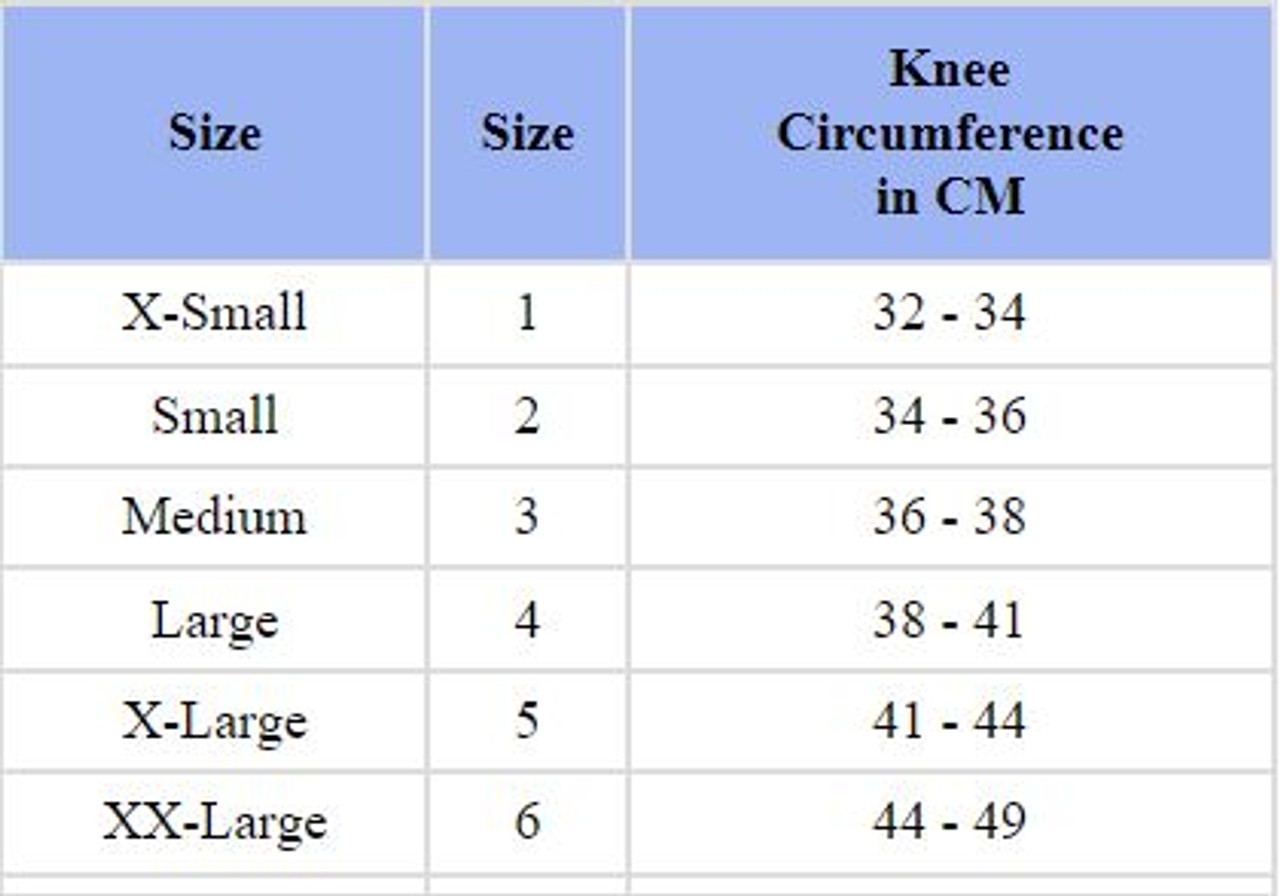 3 TEX KNEE BRACE WITH POLYCENTRIC JOINTS - XXL/6, 7104-XXL