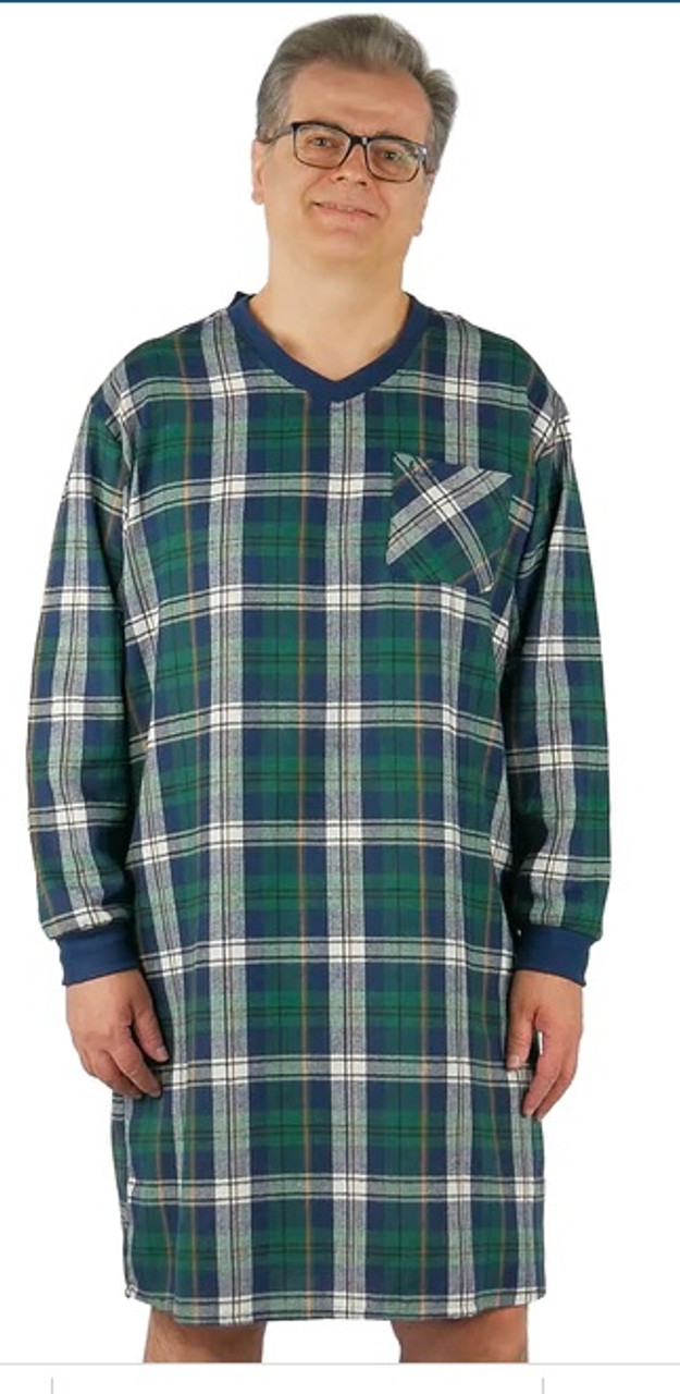 Ovidis 1-700-478 Adaptive Nightshirt - Stewart | Green