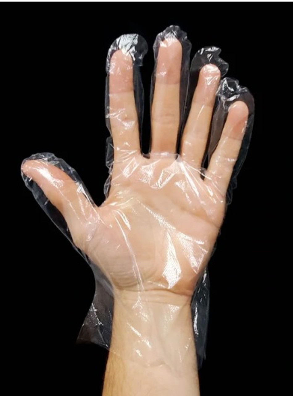 Disposable PE (Polyethylene) Food Prep Gloves 007-02226 Case of 1000