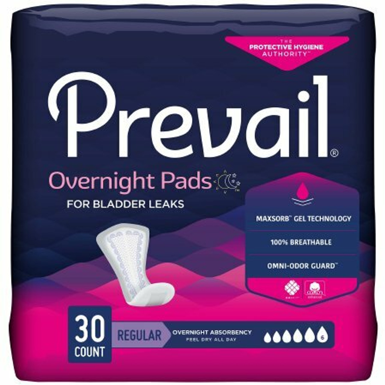 PREVAIL PVBNG-012 BREEZERS 360 Briefs SIZE 1 26-48" CA/6 x16s P42 (PVBNG-012)