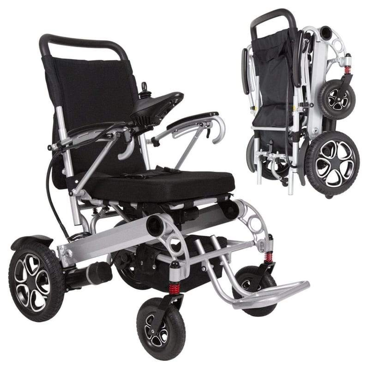 Vive Health MOB1029L Folding Power Wheelchair