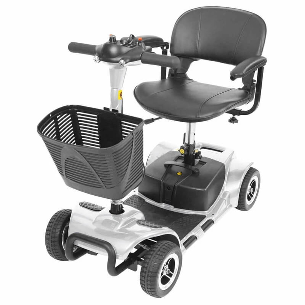 ViveHealth MOB1027SLV 4 Wheel Mobility Scooter VH Silver