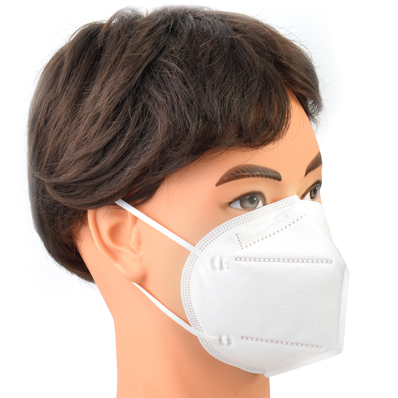 KN95 FFP2 FOLDABLE RESPIRATORS MASKS - BOX OF 10