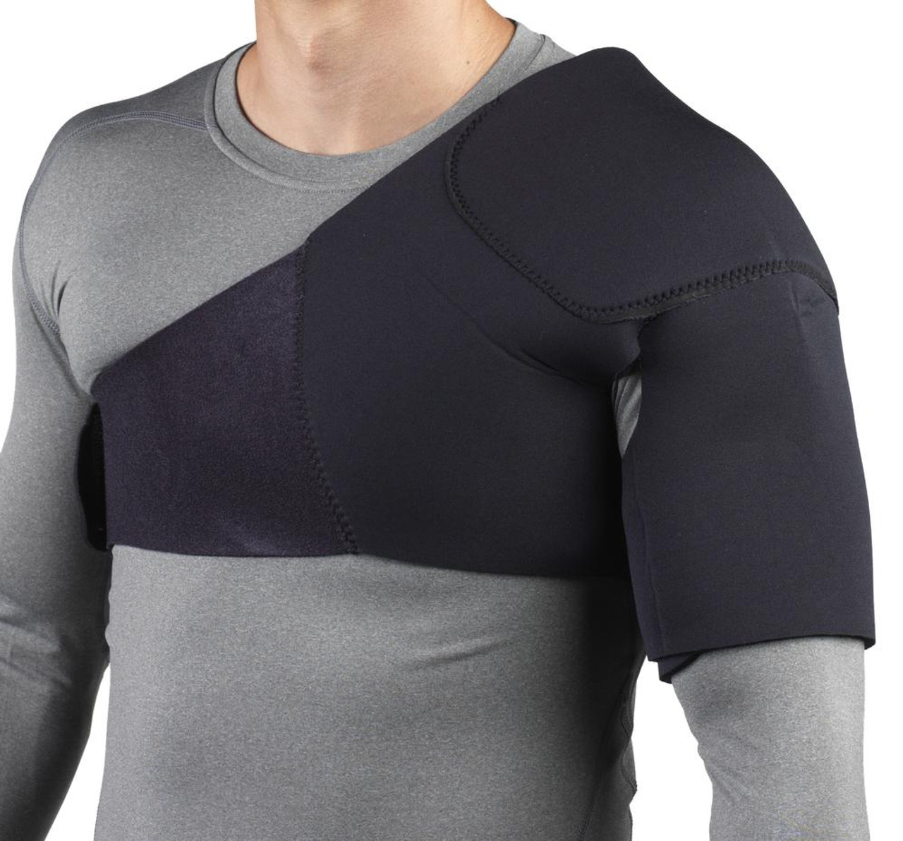 Neoprene Shoulder Support with Hot/Cold pack S-M-L (C-327)