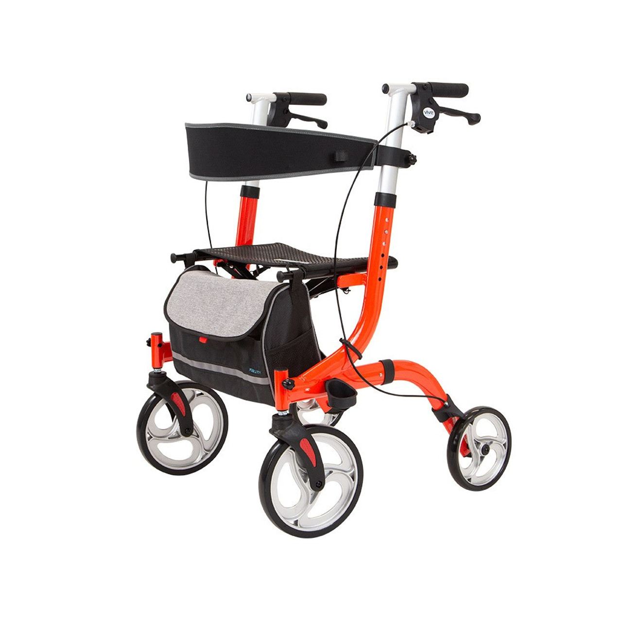 Vive Health MOB1057 Model S Rollator Red