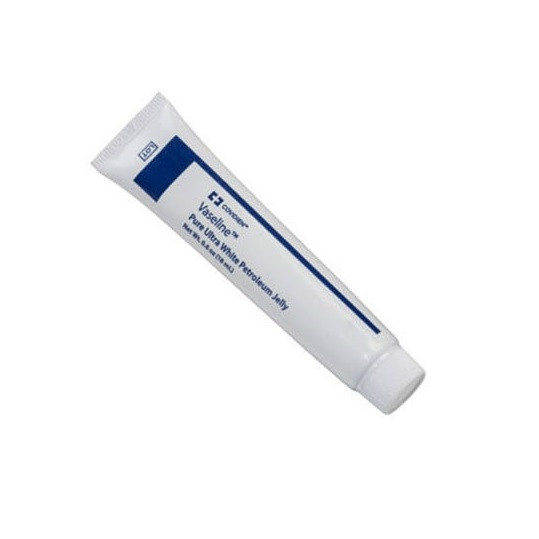 EA/1 VASELINE PETROLEUM JELLY 1OZ PURE LUBRICANT ULTRAWHITE STERILE NON-WATER SOLUBLE TOPICAL SOOTHI