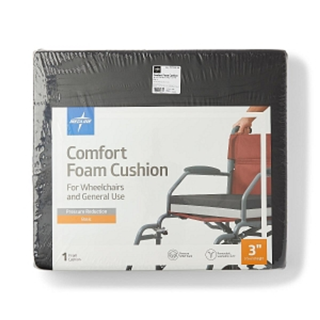 Medline WHEELCHAIR CUSHION, MEDLINE COMFRT 16X18