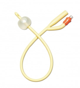 Medline CATH FOLEY COAT COUDE 2W 18FR 10CC STER DYND11218