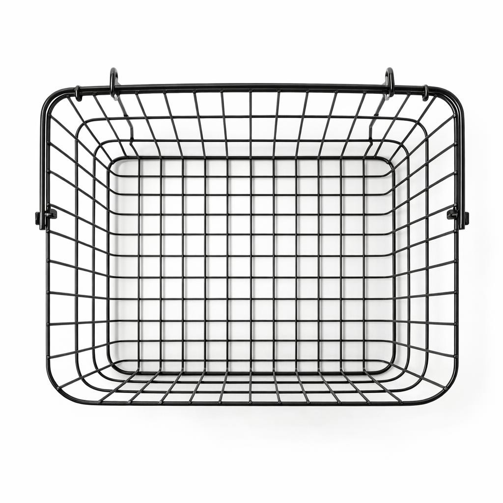 Medline Replacement Basket MDS86800XWBSK — Fits MDS86800XW Rollator — Overhead interior/detail (function and capacity view)
