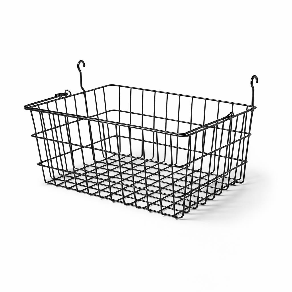 Medline Replacement Basket MDS86800XWBSK — Fits MDS86800XW Rollator — Packaged / loose-on-white (flat product shot for returns and condition)