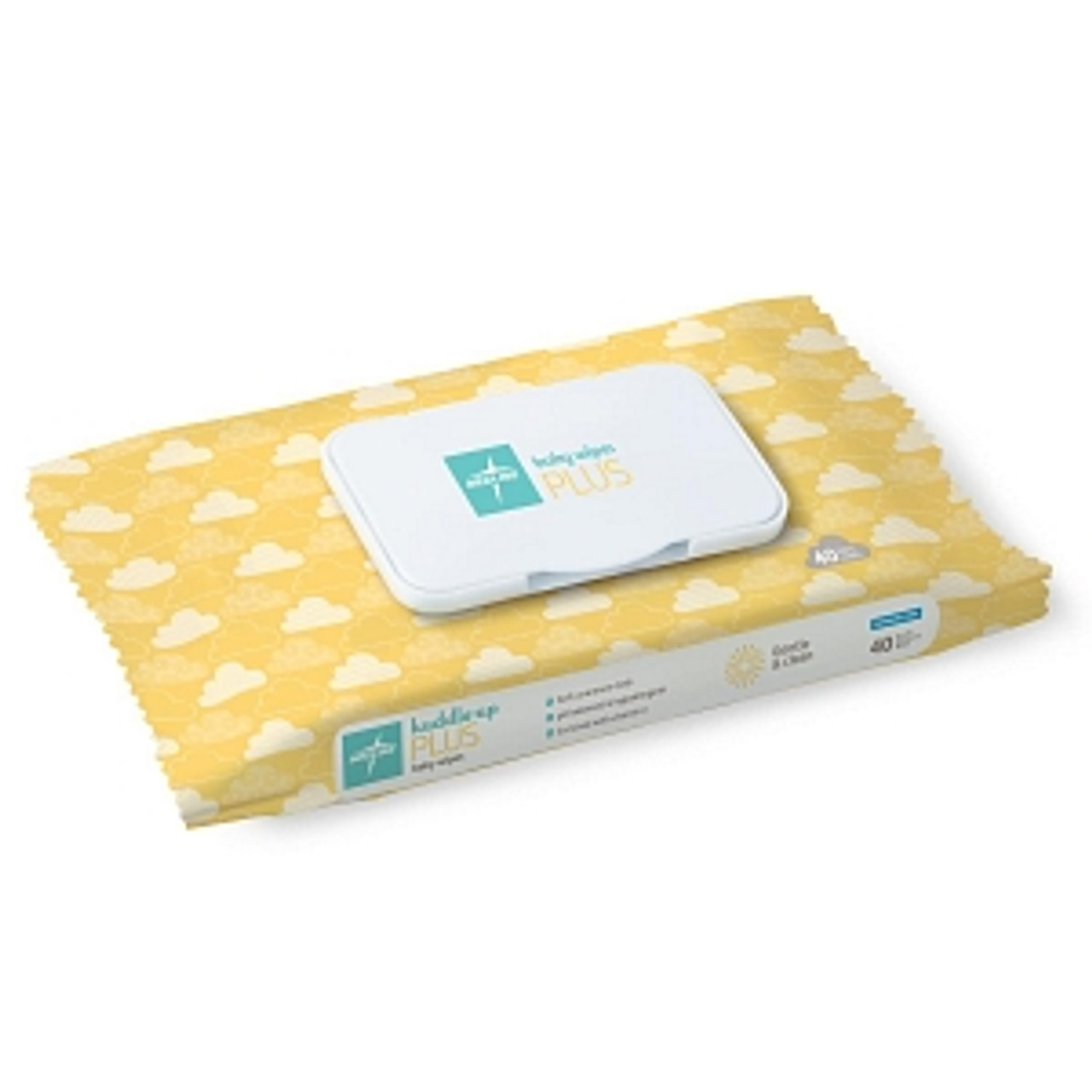 Baby wipes are made to be soft and gentle on baby's sensitive skin
Hypoallergenic, pH balanced
Fragrance-free
Conveniently packaged in a soft, resealable pouch