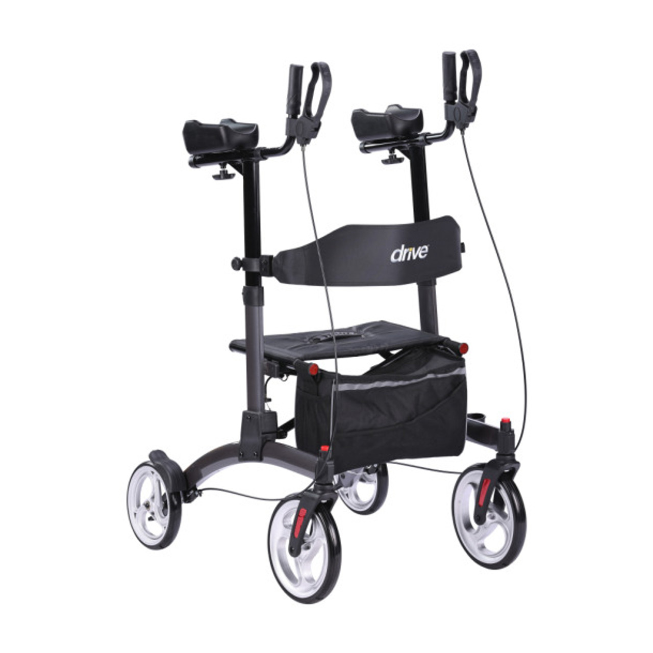 Drive Elevate Upright Walker Gray UPWKRGY10 ( UPWKRGY10)