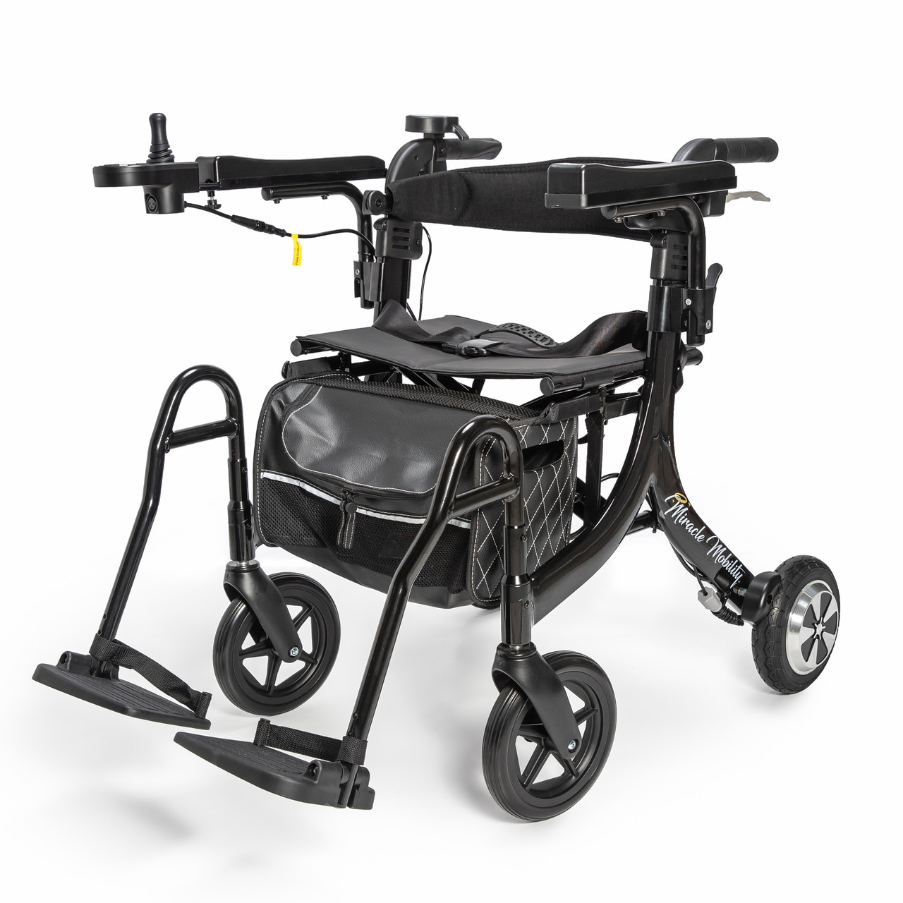 Miracle Mobility 4N1 Multifunctional Electric Walker Wheelchair (MM-4N1WW-W4)