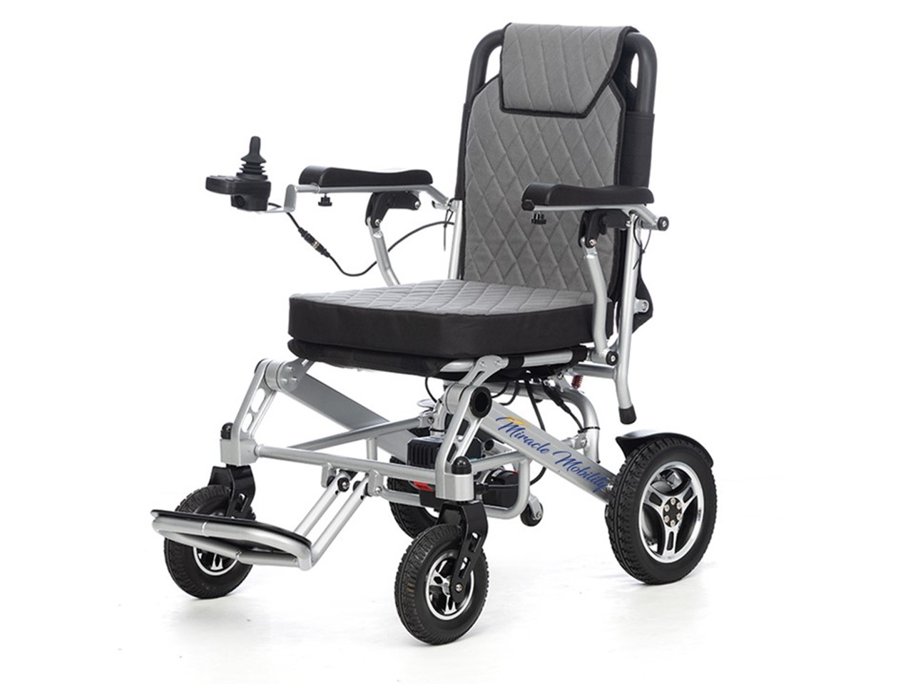 Miracle Mobility Silver 6000 Plus Folding Electric Walker Wheelchair