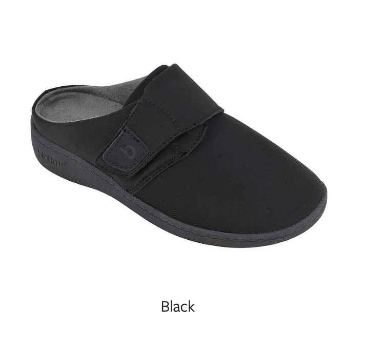 BIOTIME - ELISE BLACK FABRIC Sizes: 5,6,7,8,9,10,11