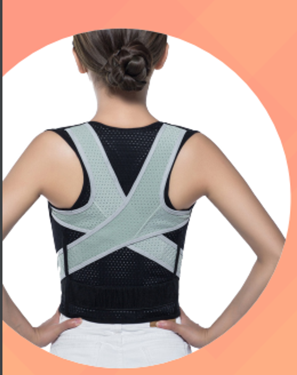 Ortho P6165 Pediatric Front Closure Posture Corrector Large