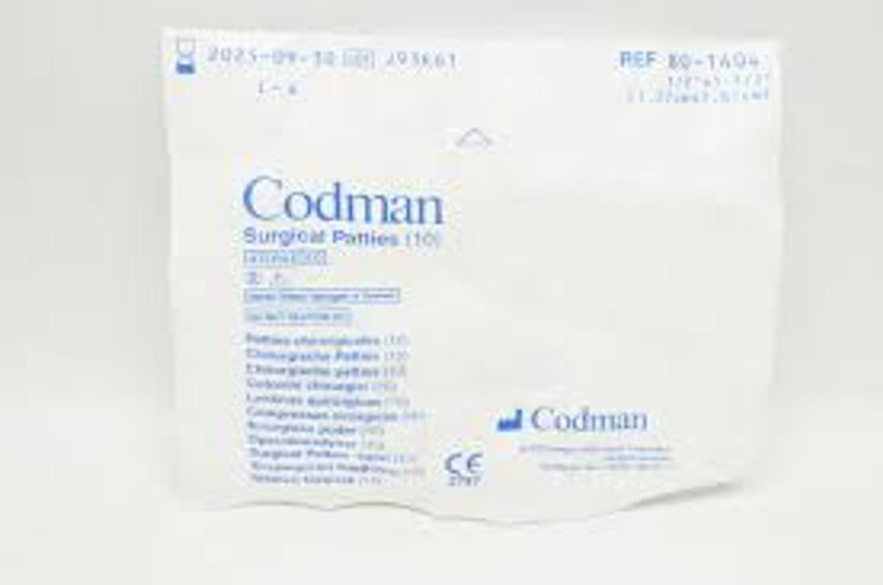 Integra Life Sciences - #801414 CODMAN® Surgical Patties (1/2” x 1-1/2”)