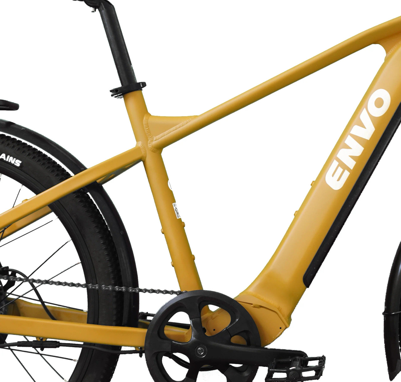 ENVO D50 Electric Bike Mustard/Large