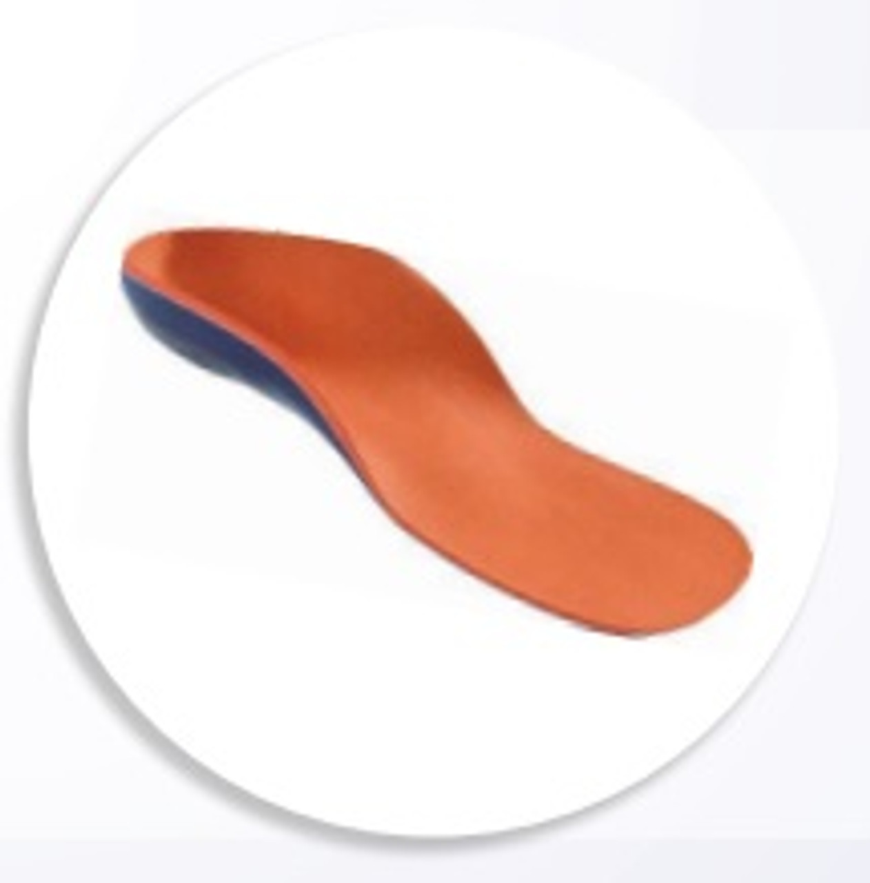 Orthoactive 251 Novaped Orthotic with Heel Cup Orange/Blue