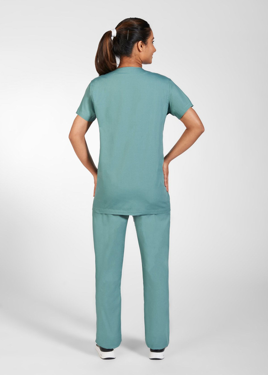 MOBB Reversible O.R Scrub Top Lagoon 306TA Extra Small