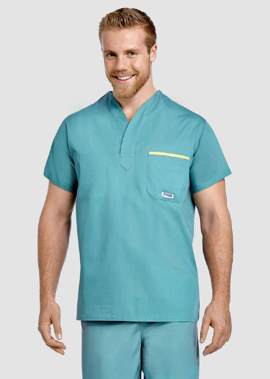 MOBB Reversible O.R Scrub Top Lagoon 306TA 3Extra Large