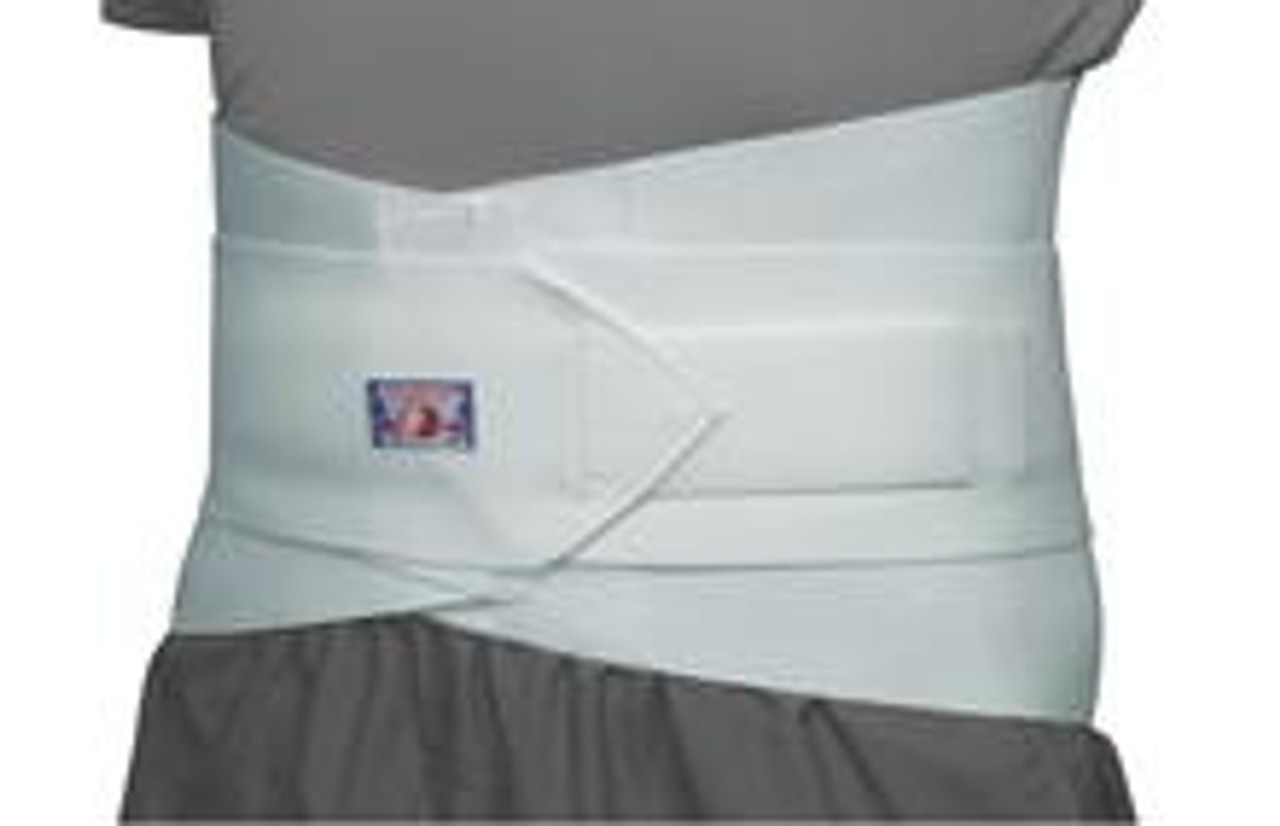 EA/1 UNIVERSAL LUMBOSACRAL BRACE,WHITE LARGE